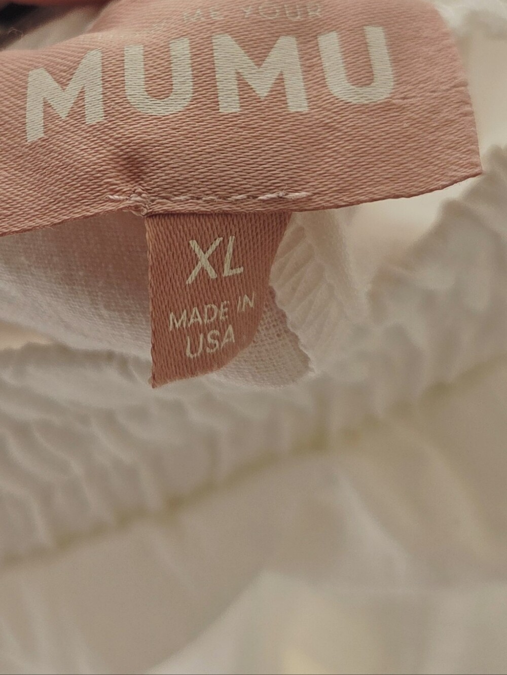 Show Me Your Mumu Women's Coast Cargo Pants White Resort Vacay XL - Picture 7 of 7
